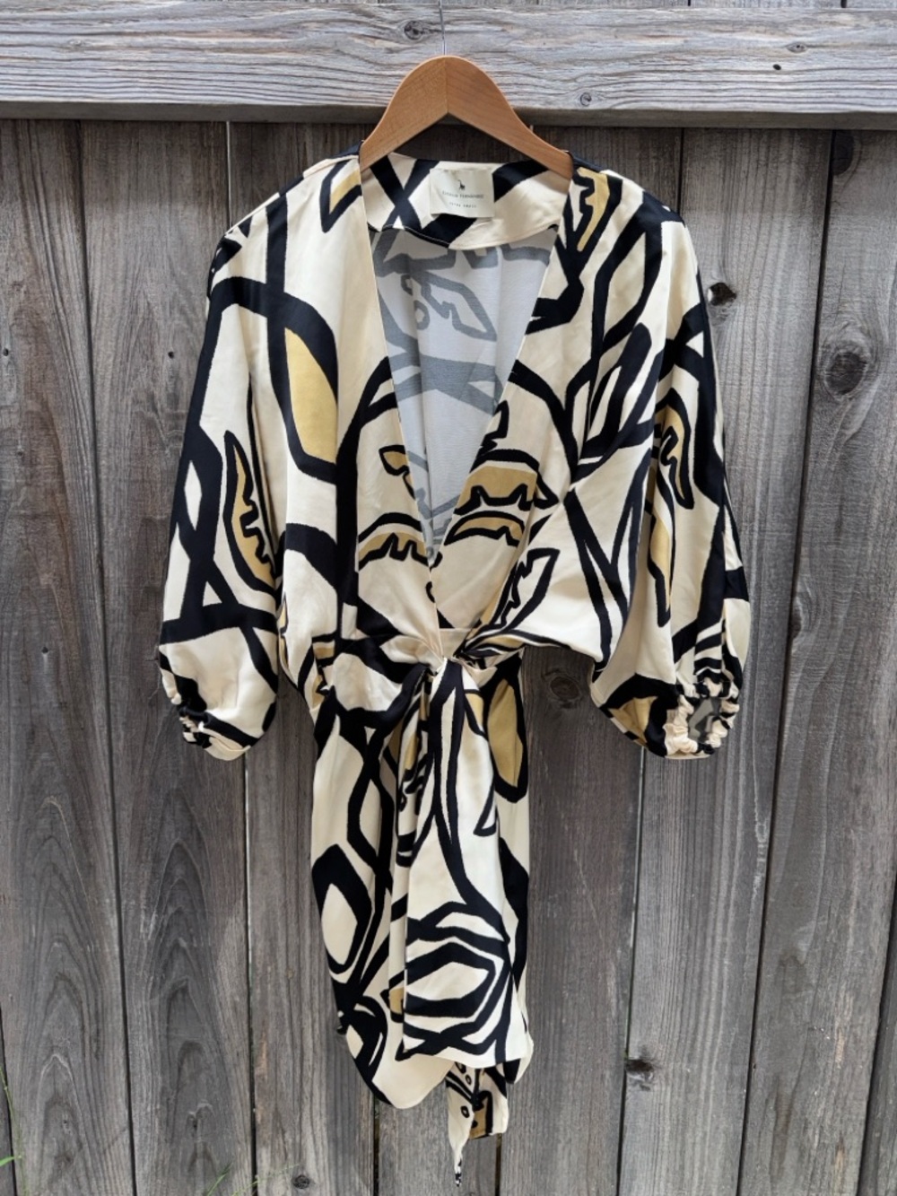 Eugenia Fernandez Mini Wrap Dress Size XS
